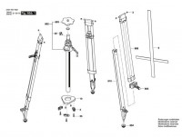 Bosch 3 601 K91 A00 BT 300 HD Stand Spare Parts